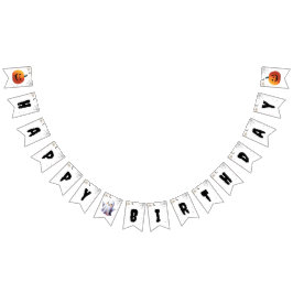 Niedlich Boo Halloween Ghost Boy Happy Birthday Wimpelkette