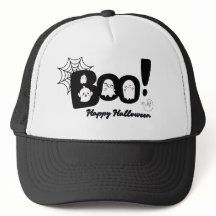 Niedlich "Boo!" Halloween Ghost Cap