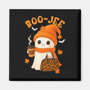 Niedlich Boo Jee Ghost Halloween Beanie Ghost Kaff Magnet
