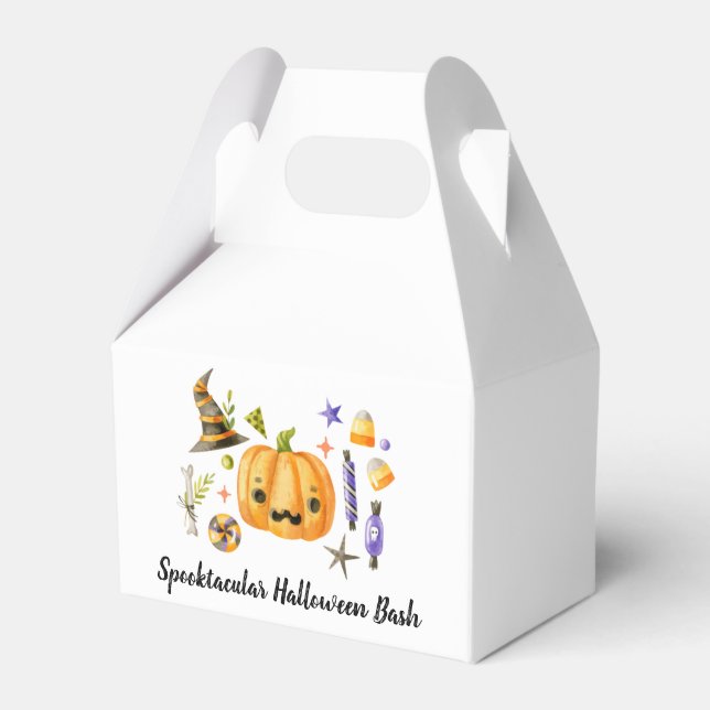 Niedlich Boo Pumpkin Spooktacular Halloween Bash P Geschenkschachtel (Vorderseite)