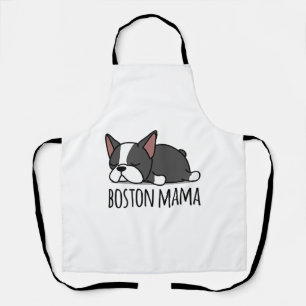 Niedlich Boston Terrier Boston Mama Schürze
