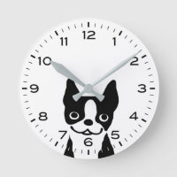 Niedlich Boston Terrier Cartoon Dog