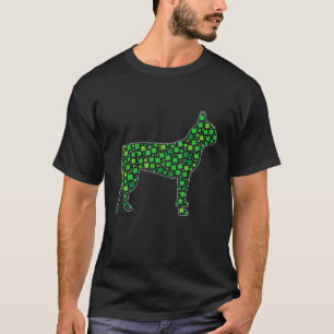 Niedlich Boston Terrier Saint Patrick S Day Dogs V T-Shirt