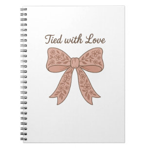 Niedlich Bow Journal Notizblock