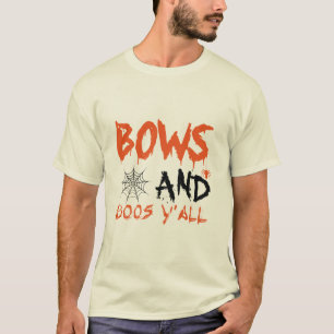 Niedlich Bows Boos Y'allHalloween T-Shirt