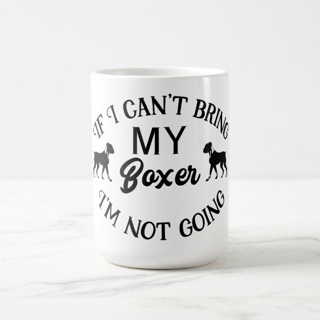 Niedlich Boxer Puppy Dog Mama Vater - Boxer Hunde  Kaffeetasse (Mittel)