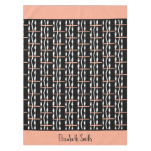 Niedlich-braune, schwarze und weiße, fette Quadrat