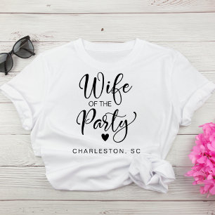 Niedlich Bride Charleston Junggeselinnen-Abschied T-Shirt