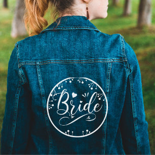 niedlich-Bride-Frauenverbände Jeansjacke