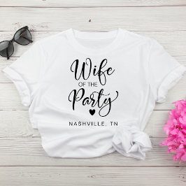 Niedlich Bride Nashville Junggeselinnen-Abschied T-Shirt