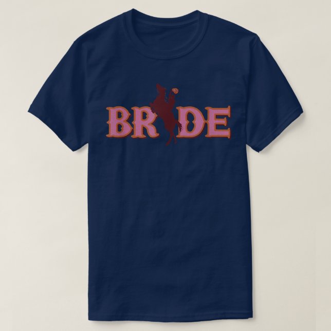 Niedlich Bridesmaid Junggeselinnen-Abschied Bride  T-Shirt (Design vorne)