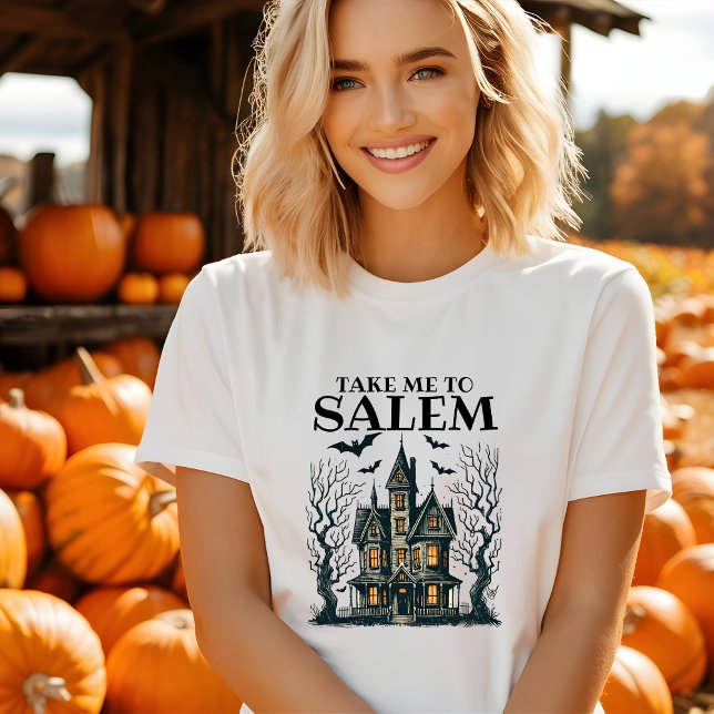 Niedlich bringen Sie mich zu Salem Halloween-Hemd T-Shirt (Von Creator hochgeladen)