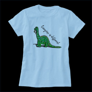 Niedlich Brontosaurus Dinosaurier T-Shirt