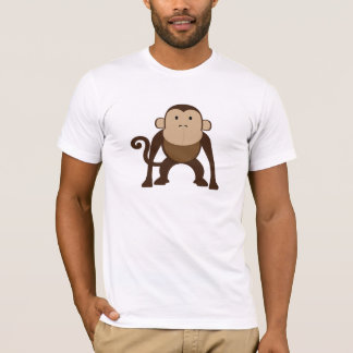 Niedlich-Brown-Affe T-Shirt