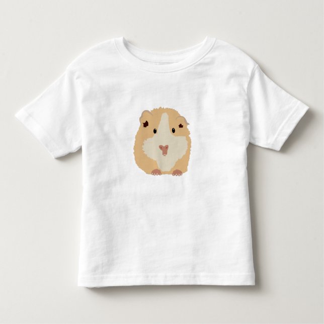 Niedlich Brown Funny Hamster Kleinkind T-shirt (Vorderseite)