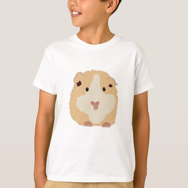 Niedlich Brown Funny Hamster T-Shirt (Vorderseite)