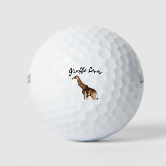Niedlich Brown Giraffe Golfball