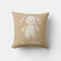 Niedlich Brown Sleepy Bunny Name Kinderzimmer