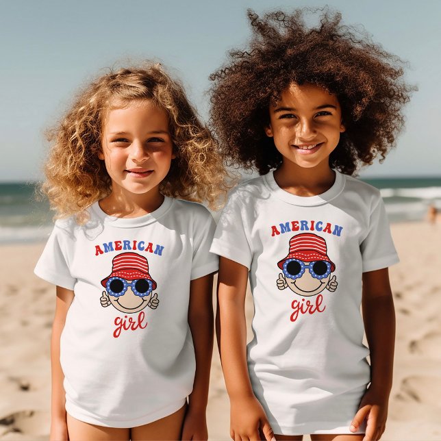 Niedlich Bucket Hat American Girl T - Shirt (Von Creator hochgeladen)