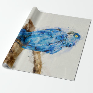 Niedlich Budgie Bird   Geschenk für Papagei Lover  Geschenkpapier