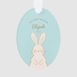 Niedlich Bunnies Personalisiertes Ostern Ornament