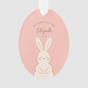 Niedlich Bunnies Personalisiertes Ostern Ornament