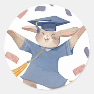 Niedlich Bunny Abschluss Stickers