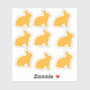 Niedlich Bunny Aufkleber