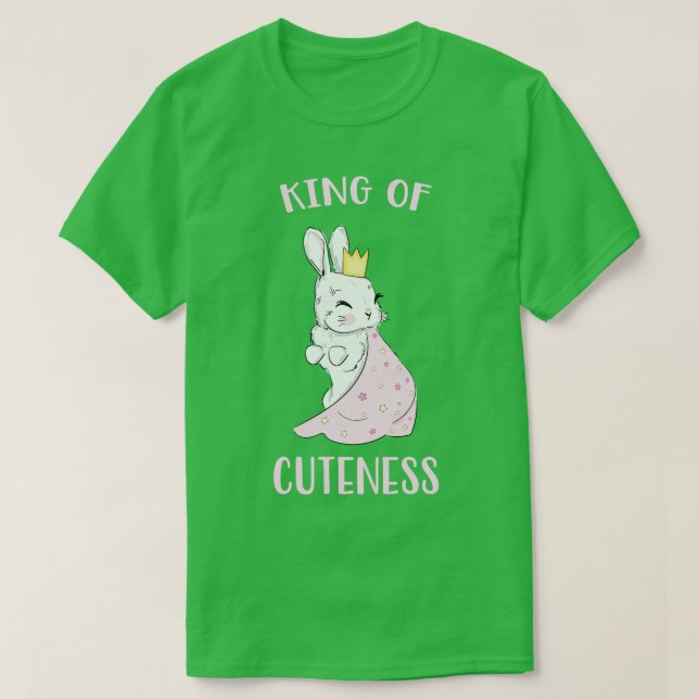 Niedlich Bunny Funny Kaninchen Süßes Tier T-Shirt (Design vorne)