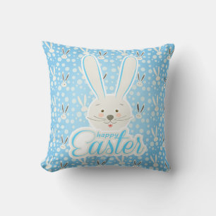 NIEDLICH BUNNY HAPPY EASTER HOLIDAY PARTY Trendy Kissen