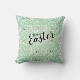 NIEDLICH BUNNY HAPPY EASTER HOLIDAY PARTY Trendy Kissen