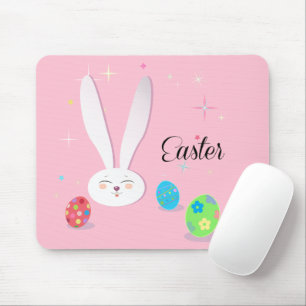 NIEDLICH BUNNY HAPPY EASTER HOLIDAY PARTY Trendy Mousepad