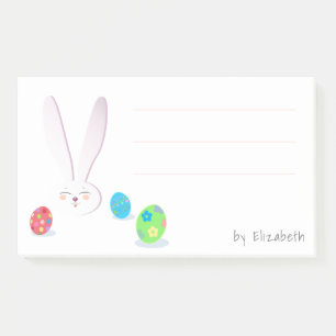 NIEDLICH BUNNY HAPPY EASTER HOLIDAY PARTY Trendy Post-it Klebezettel