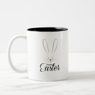 NIEDLICH BUNNY HAPPY EASTER HOLIDAY PARTY Trendy Zweifarbige Tasse