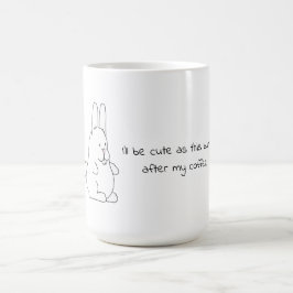 Niedlich Bunny Kaffeetasse
