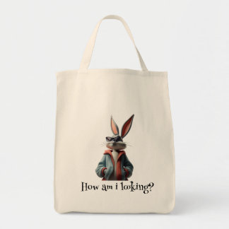 Niedlich Bunny Leinwände Tote Tasche