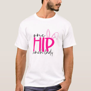 Niedlich Bunny One Angesagt Lunch Lady Happy Oster T-Shirt