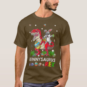 Niedlich Bunny saurus Re Dino Dabbing Rabbit East T-Shirt