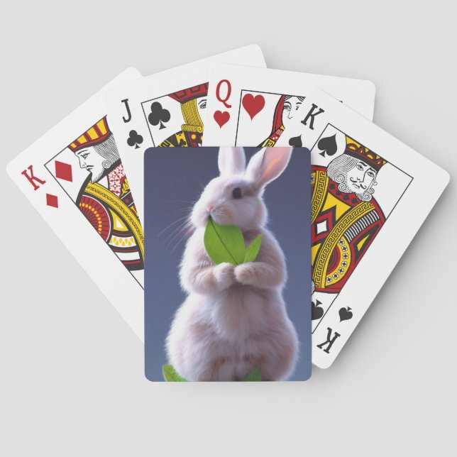 Niedlich Bunny Spielkarten (Rückseite)