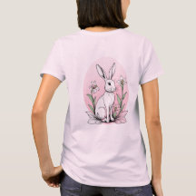 Niedlich Bunny und Lilies