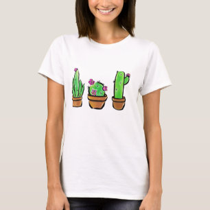 Niedlich Cactus cacti succuli T-Shirt