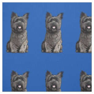Niedlich Cairn Terrier Stoff