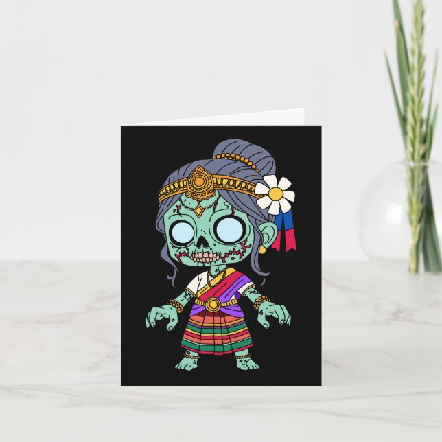 Niedlich Cambodian Zombie (Vorderseite)