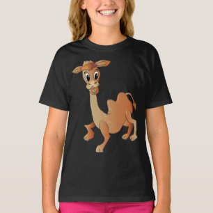 Niedlich Camel Cartoon T-Shirt