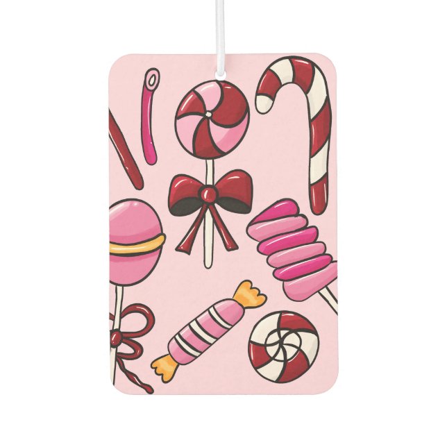 Niedlich Candy Autolufterfrischer (Vorderseite)