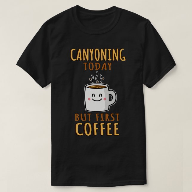 Niedlich Canyoning T-Shirt (Design vorne)