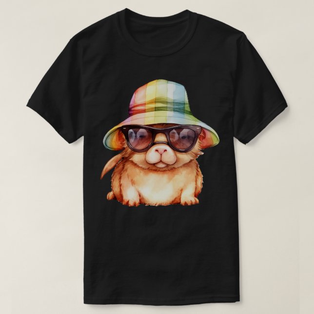 Niedlich Capybara 2 T-Shirt (Design vorne)