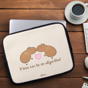 Niedlich Capybara Couple Personalisiert Laptopschutzhülle