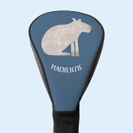 Niedlich Capybara Personalisiert Golf Headcover