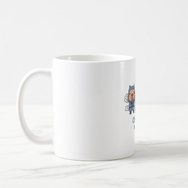 Niedlich Capybaras Ninja Copybara Ninjutsu Kaffeetasse (Links)